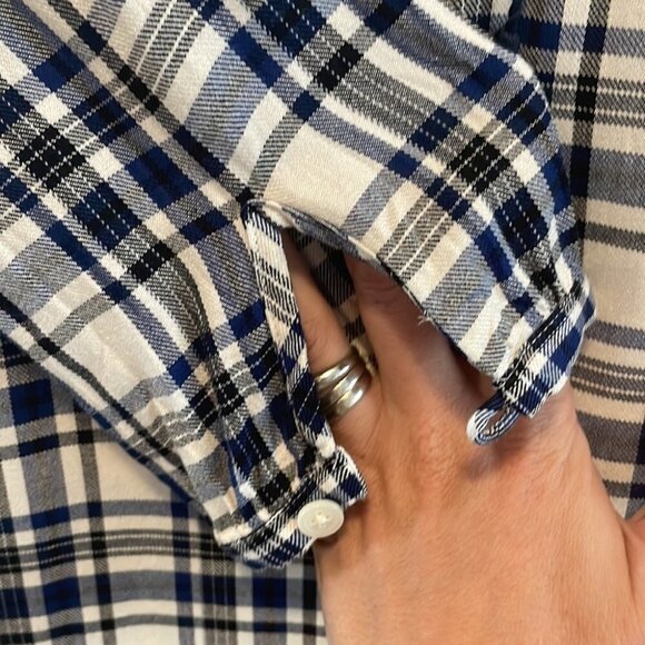 𝅺madewell • Artiste Plaid Tunic Dress - Picture 7 of 10